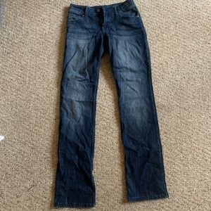Wrangler straight leg jeans